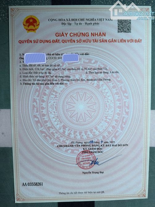 47,7m2 đất Quý Kim, Hợp Đức, Đồ Sơn - 5
