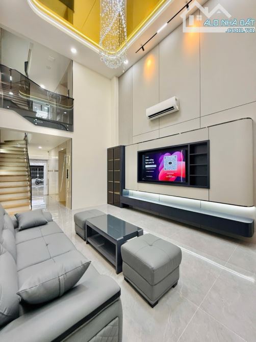 🔥HẺM 8M,THANG MÁY- 2 Ô TÔ NGỦ TRONG NHÀ, KHU VIP GV, QUANG TRUNG DTSD 321M², 6 TẦNG - 5