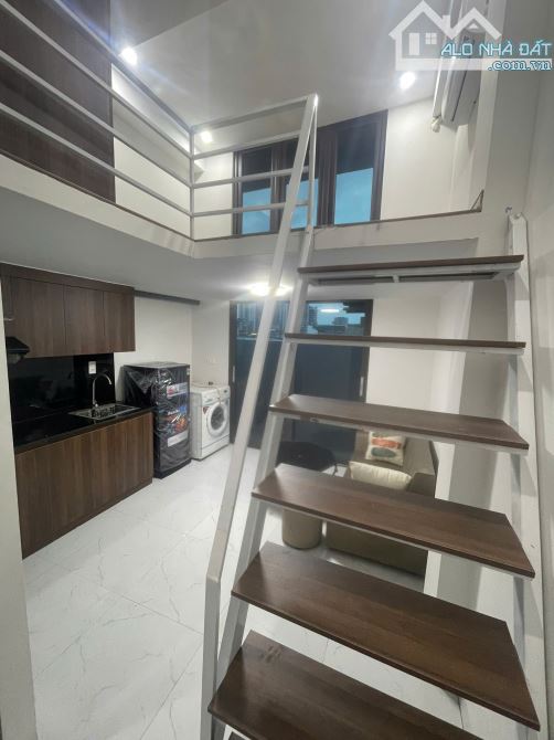 Cho Thuê CCMN 639 Hoàng Hoa Thám Ba Đình 30m2 Gác Xép Cửa Sổ Ban Công Thang Máy Giặt Riêng - 5