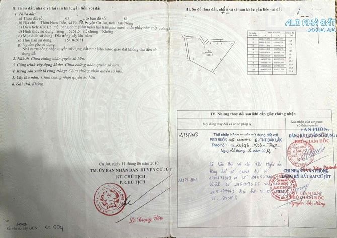 7ha giá chỉ 2,5 tỷ đất bằng tại CuJut Đắk Nông (Cũ) tỉnh Lâm Đồng (mới) - 6