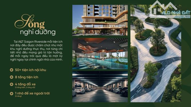 CDT chính thức booking đợt đầu A&T SaiGon Riveside, Giá 50tr/m2, View Sông,CK 1,5%+50tr - 6