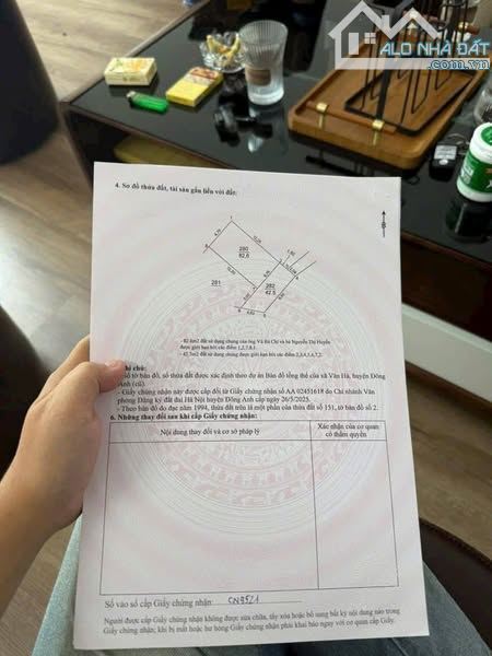 Mở b án mảnh đất thiết Bình - Vân HÀ (THư lâm ) mới giá nhỉnh 4x tr/m2 - 6