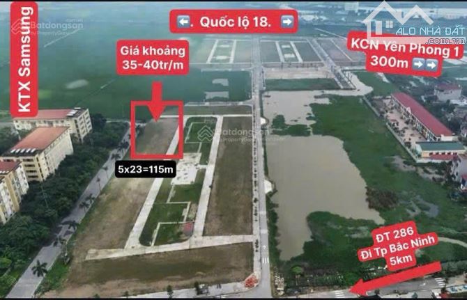 Bán đất nền-Shophouse sát đường tỉnh lộ 286, Đông Yên, Đông Phong, Bắc Ninh. - 7