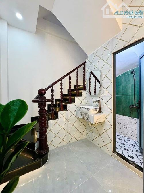 Nhà 4 tầng mới đẹp full nội thất 3 phòng ngủ gần Lotte Mart Gò Vấp đường số 8 Phường 8 - 8