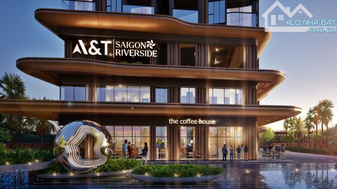 CDT chính thức booking đợt đầu A&T SaiGon Riveside, Giá 50tr/m2, View Sông,CK 1,5%+50tr - 9