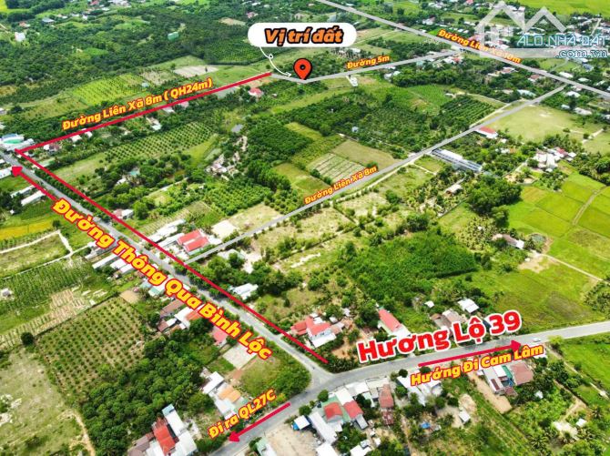 Bán đất Tân Khánh - Suối Tiên - Diên Khánh : 579 tr