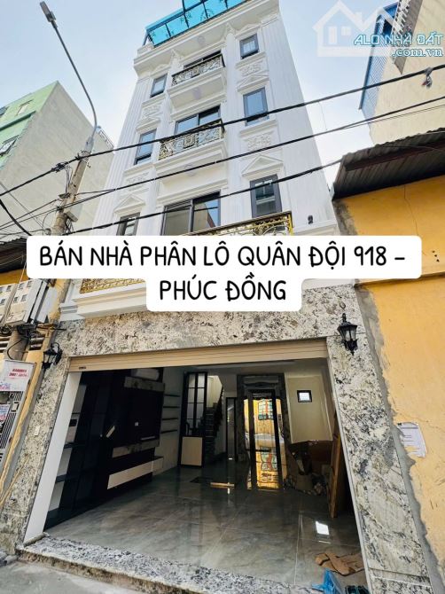 BÁN NHÀ PHÂN LÔ QUÂN ĐỘI 918 – PHÚC ĐỒNG