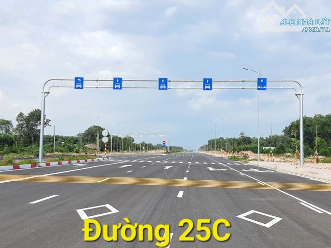 Chủ cần bán đất phủ hồng gần 25C xã Vĩnh Thanh, Nhơn Trạch, 2 mặt tiền, đường rộng giá tốt
