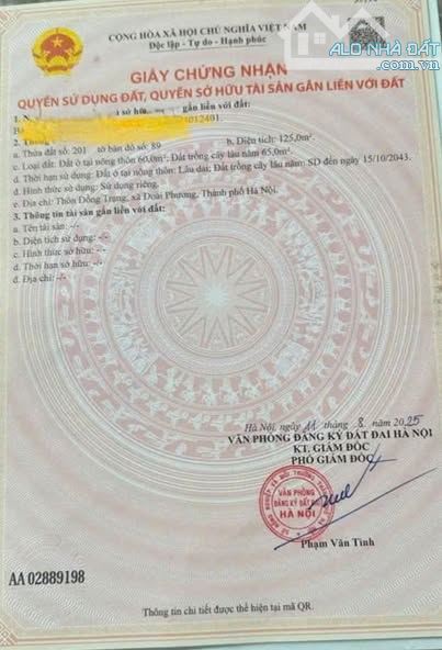 ĐẤT MẶT ĐƯỜNG ĐỒNG TRẠNG KINH DOANH VÀNH ĐAI CNC HÒA LẠC