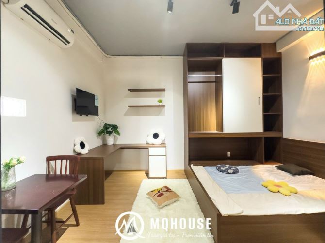 ✨ Cho thuê studio quận 1 – full nội thất cao cấp, tách bếp, máy giặt riêng