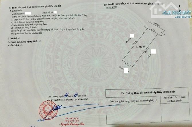 Đất mặt trục Lương Quán, hạ tầng đẹp, ô tô đỗ cửa chỉ với 2 tỷ đồng