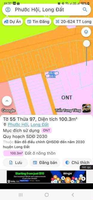 🌊 CHỦ GỬI BÁN – LÔ ĐẤT BIỂN PHƯỚC HẢI – LỘC AN CHỈ 1TỶ 🌊
