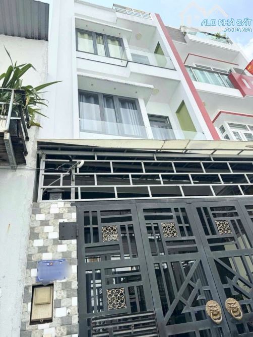 NGAY KHU TÊN LỬA , BTĐB , BÌNH TÂN - 4 TẦNG HẺM XE HƠI - 60M2 - CHỈ 6.15 TỶ TL