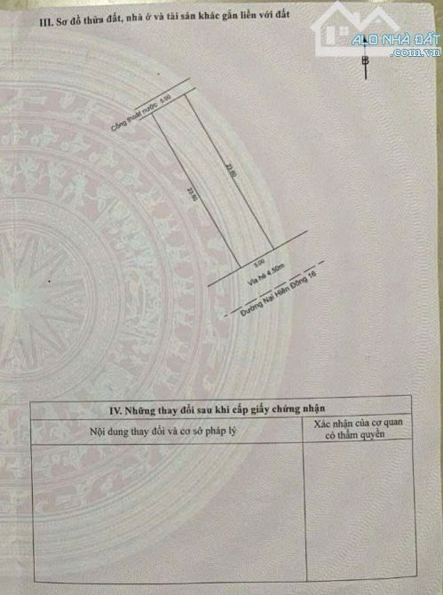 Bán lô đất 118m2 - MT đường Nại Hiên Đông 16, gần Sông Hàn, gần Cầu Thuận Phước