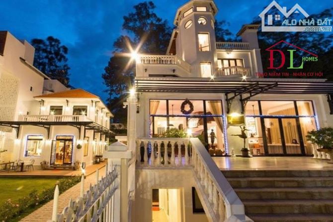 Bán biệt thự Đà Lạt, đường Đinh Tiên Hoàng view Đồi Cù,khuôn viên 1400m2, giá 230 tỷ #1471