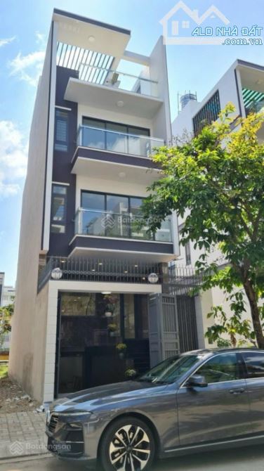 NHÀ PHỐ KHU DÂN CƯ MIZUKI, BÌNH HƯNG GIÁP QUẬN 7,  5 TẦNG, GIÁ CHỈ 13.X TỶ