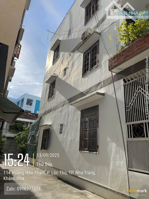 BÁN CĂN NHÀ 3 TẦNG, HẺM Ô TÔ, ĐƯỜNG HOÀNG HOA THÁM, CÁCH BIỂN 200M, GIÁ 6,8 TỶ. CN13.9