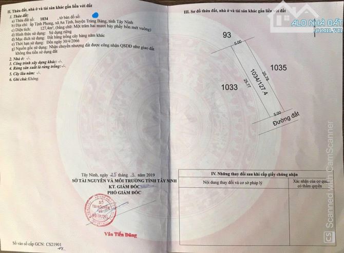 Bán lại căn nhà còn mới keng, SHR, 127,4m2, An Tịnh, Trảng Bàng, Giá chỉ 750tr.