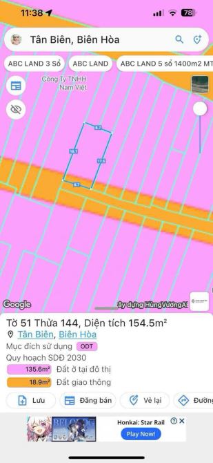D054 🆘 Xả lỗ gấp  600tr ( 2tỉ8 còn 2tỉ2 ) Lô đất biệt thự mini ngang gần 9m sổ riêng tc