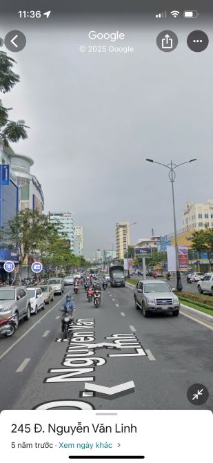Bán nhà 3 tầng mặt tiền đường Nguyễn Văn Linh, 103m2 giá 25.5 tỷ tl