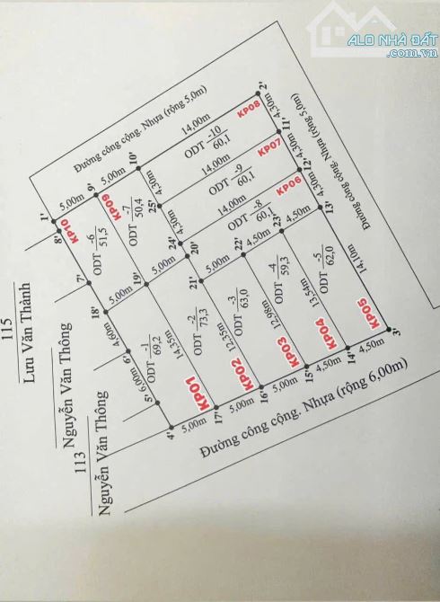 Mở bán bạt F0 đường nhựa 6m Trung Nghĩa giá chỉ hơn 1 tỷ
