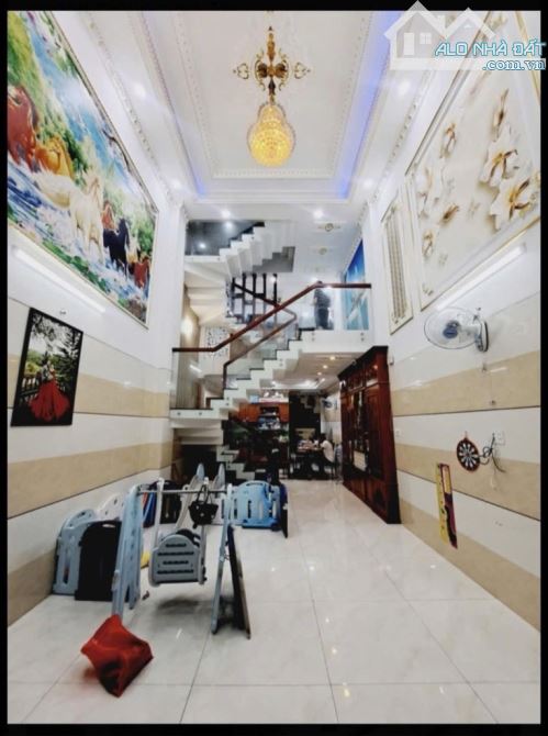 A095 - HẺM XE TẢI THÔNG - 1 XẸT LÊ VĂN QUỚI - NHÀ ĐẸP 5 TẦNG, 4.2X15M, CHỈ 7 TY 1 - 1