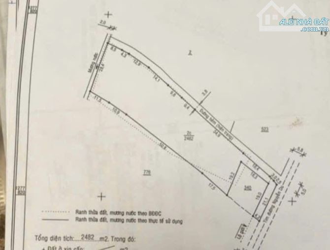 Siêu phẩm 2 mặt tiền! Bán đất mặt tiền Nguyễn Du, phường 1 Bảo Lộc. - 1