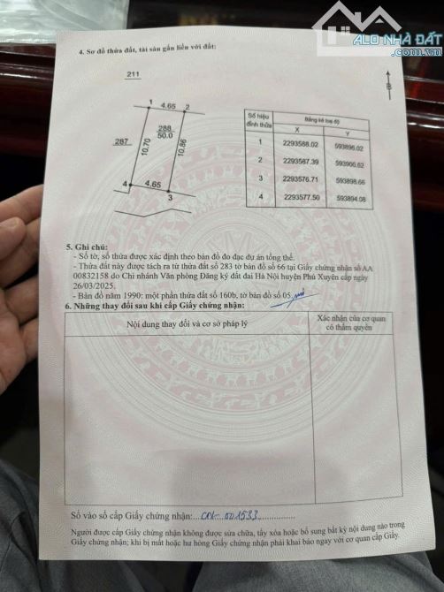 💢 50m_ĐẤT ĐẸP TRUNG TÂM XÃ PHÚ XUYÊN   🏠Tiểu khu Đông Đoài – TT Phú Xuyên   💲Giá 1ty530 - 1