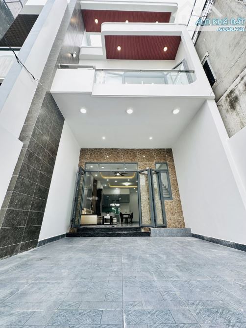 NHÀ 1 TRỆT 1 LẦU – PHÚ HÒA  sân ô tô, phòng khách, 3PN, bếp, 2WC - 1