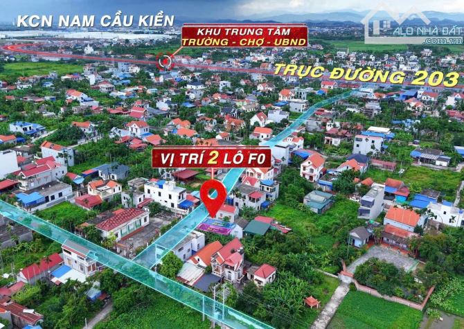 MỞ BÁN 2 LÔ F0 CỰC ĐẸP TẠI LÂM ĐỘNG, THỦY NGUYÊN (NAY LÀ PHƯỜNG THIÊN HƯƠNG), TP HẢI PHÒNG - 1