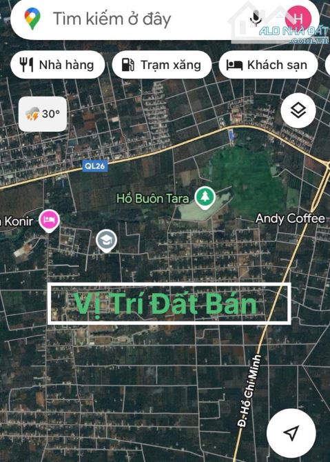 LÔ THỔ CƯ TARA HOÀ ĐÔNG - ĐAKLAK CHỈ 450 TRIỆU - 2