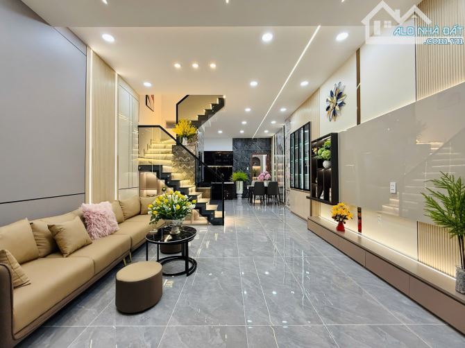Bán nhà hẻm 3m sát mặt tiền đường Phạm Văn Chiêu,P.9, 4,8 x 13, 2 tầng, 3PN giá 5.46 tỷ tl - 2