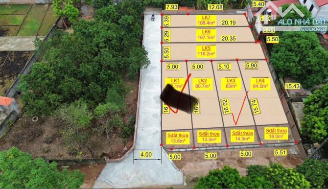 Bán đất Bột Xuyên, Mỹ Đức, HN. Đất mặt đường 8 m ô tô tránh nhau. Giá cực tốt - 2