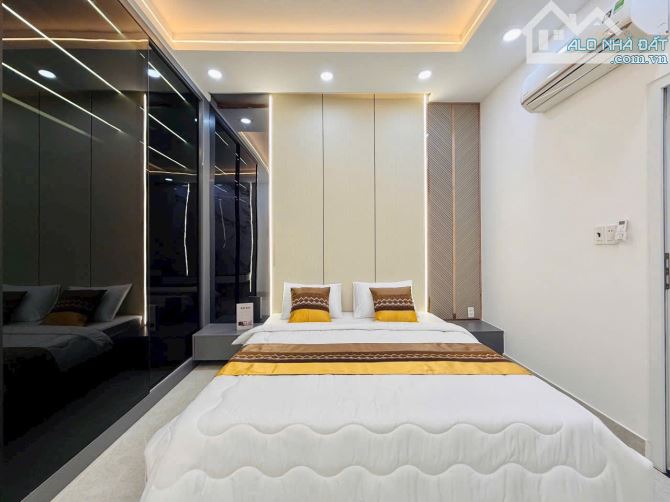4❌13m, BÁN NHÀ 4 TẦNG, HẺM XE HƠI 7M, SÁT MT LÊ VĂN THỌ, P9 GÒ VẤP, 8 TỶ HƠN - 2