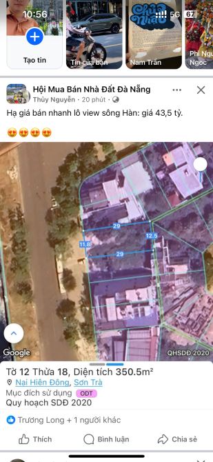 Bán đất đường LÊ VĂN DUYỆT - View sông Hàn - 2