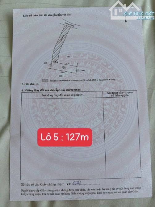 📌📌📌LÀM VIỆC TRỰC TIẾP GIÁ TỐT !!!Bán lô mất lô đất hòa nhơn giá rẻ - 2