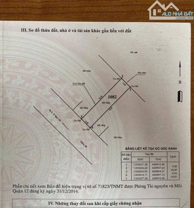 Bán nhanh lô đất mặt tiền 7m Thạnh Xuân 24 – SHR, giá 4.15 tỷ TL - 2