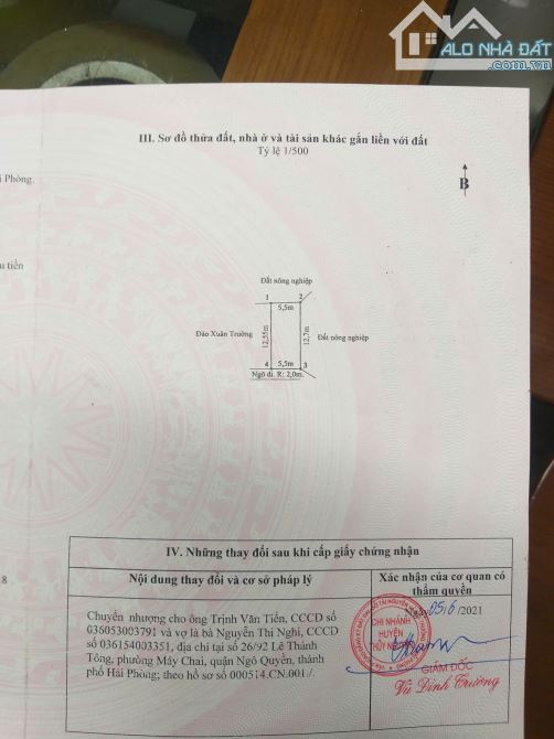 Lô góc 69m trục thông Lâm Động ngõ ô tô sát đường quy hoạch 36m giá 1,x tỷ - 3