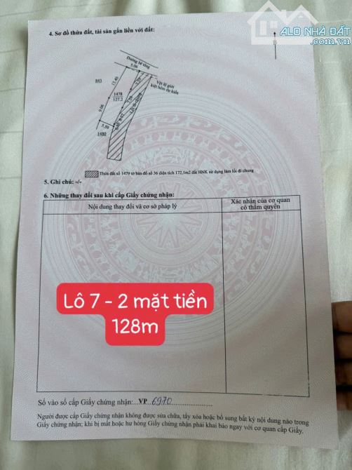 📌📌📌LÀM VIỆC TRỰC TIẾP GIÁ TỐT !!!Bán lô mất lô đất hòa nhơn giá rẻ - 3