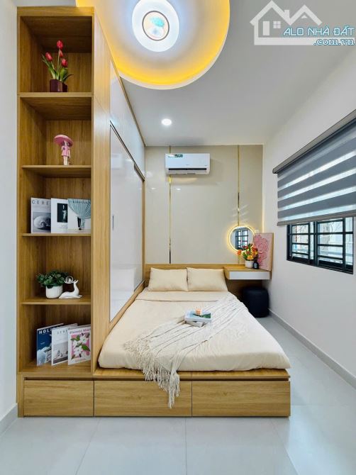 NHÀ MỚI FULL NỘI THẤT vào ở liền - 10m ra hxh Quang Trung - 50m2 - 2 Phòng ngủ - 3