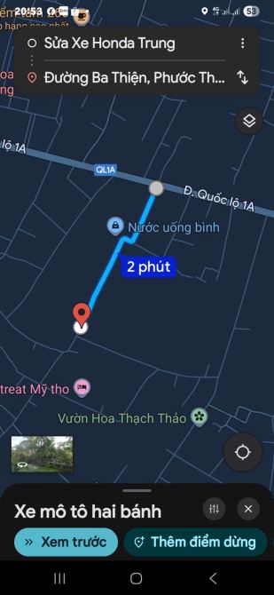 Lô đất MẶT TIỀN đường Ba Thiện. Rộng 423 m2. Cách Quốc lộ 1A 500m. Trung An, Đồng Tháp - 3