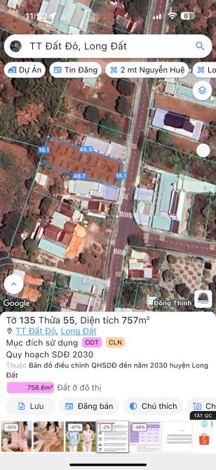 💥 SIÊU VỊ TRÍ – TRUNG TÂM THỊ TRẤN ĐẤT ĐỎ 📍 Mặt tiền đường Phạm Văn Hy – Xã Đ - 3