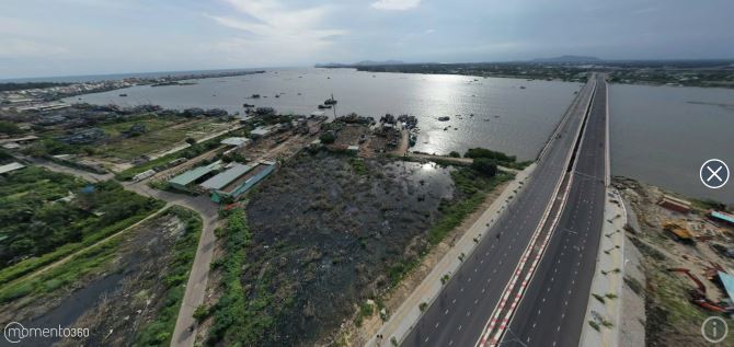 LÔ ĐẤT MẶT TIỀN ĐƯỜNG CHÂN CẦU CỬA LẤP_PHƯỚC TỈNH_BRVT_VỊ TRÍ KIM CƯƠNG - GIÁ CHỈ 25TR/M2 - 4