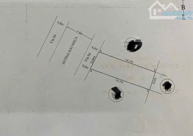 Cực hiếm chỉ 80tr/m2 đất sau quận Ủy Sở Dầu, Hồng Bàng, Hải Phòng.5,75 tỷ - 4