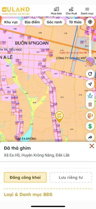 Cần vốn bán lô đất Nguyễn Tất Thành, X. Ea Hồ, H. KRông Năng, Đắk Lắk; - 2