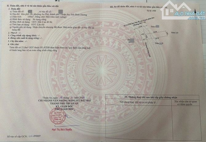 Bán dãy trọ 100m2 4ty2 TL thu7tr/thg gần Chợ An Cơ, p.An Phú, Tp.Thuận An - 5