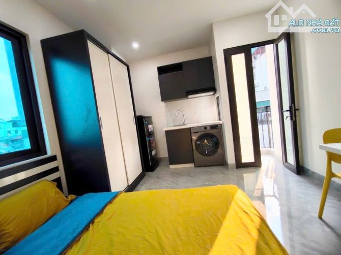 TÒA CĂN HỘ DỊCH VỤ Ô TÔ VÀO NHÀ - CẦU GIẤY 112M2 X 7 TẦNG THANG MÁY - CÓ 32 PHÒNG FULL ĐỒ - 5