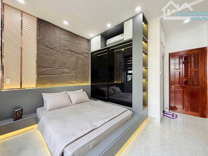 4❌13m, BÁN NHÀ 4 TẦNG, HẺM XE HƠI 7M, SÁT MT LÊ VĂN THỌ, P9 GÒ VẤP, 8 TỶ HƠN - 5