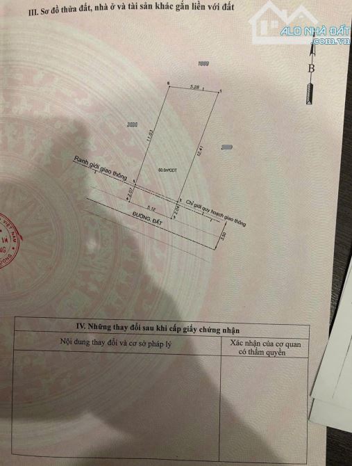 Bán đất gần KDC Tứ Hải, p.Tân Đông Hiệp, Tp.Dĩ An chỉ 2 tỷ 5 TL M7561 - 5