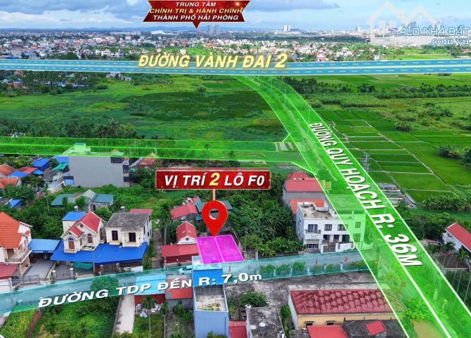 MỞ BÁN 2 LÔ F0 CỰC ĐẸP TẠI LÂM ĐỘNG, THỦY NGUYÊN (NAY LÀ PHƯỜNG THIÊN HƯƠNG), TP HẢI PHÒNG - 5
